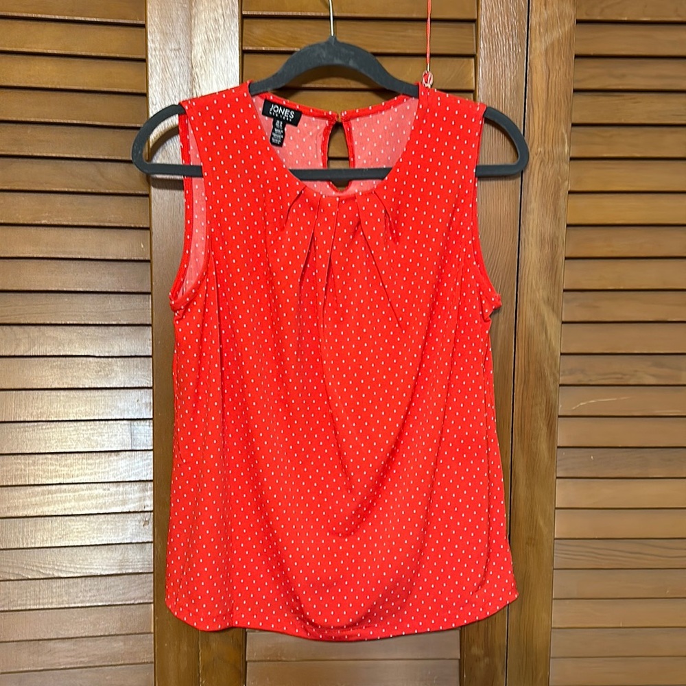 Polka dot tank top